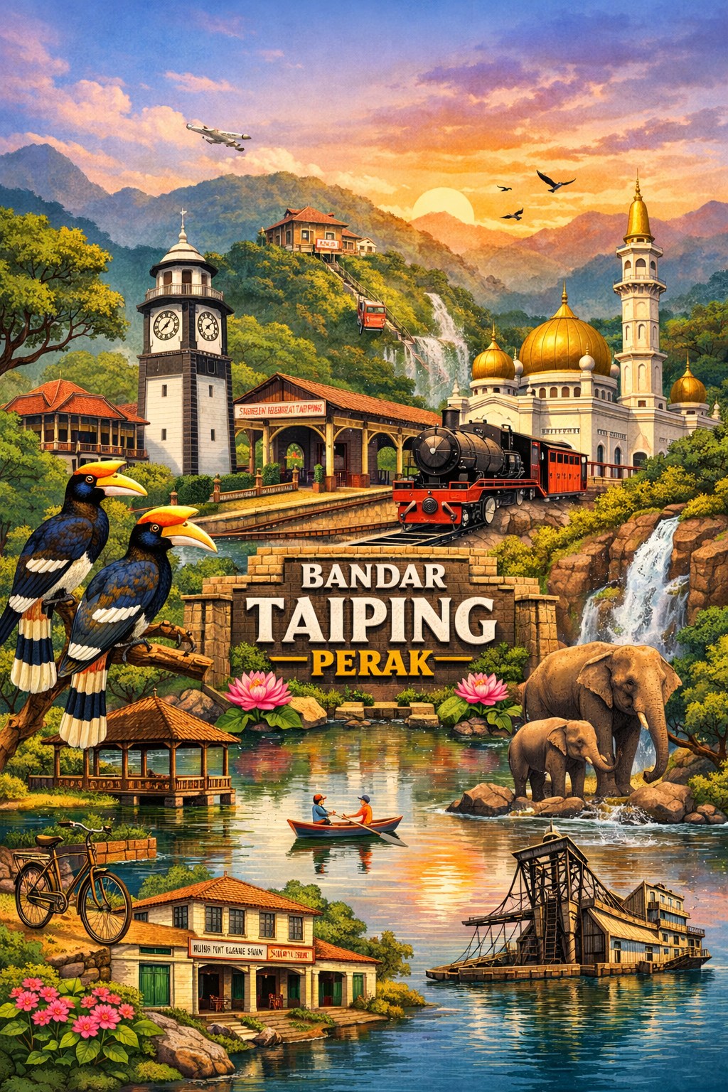 Raintown - Apa Yang Best di Taiping? 😄 Taiping ni simple je, tapi vibe ...