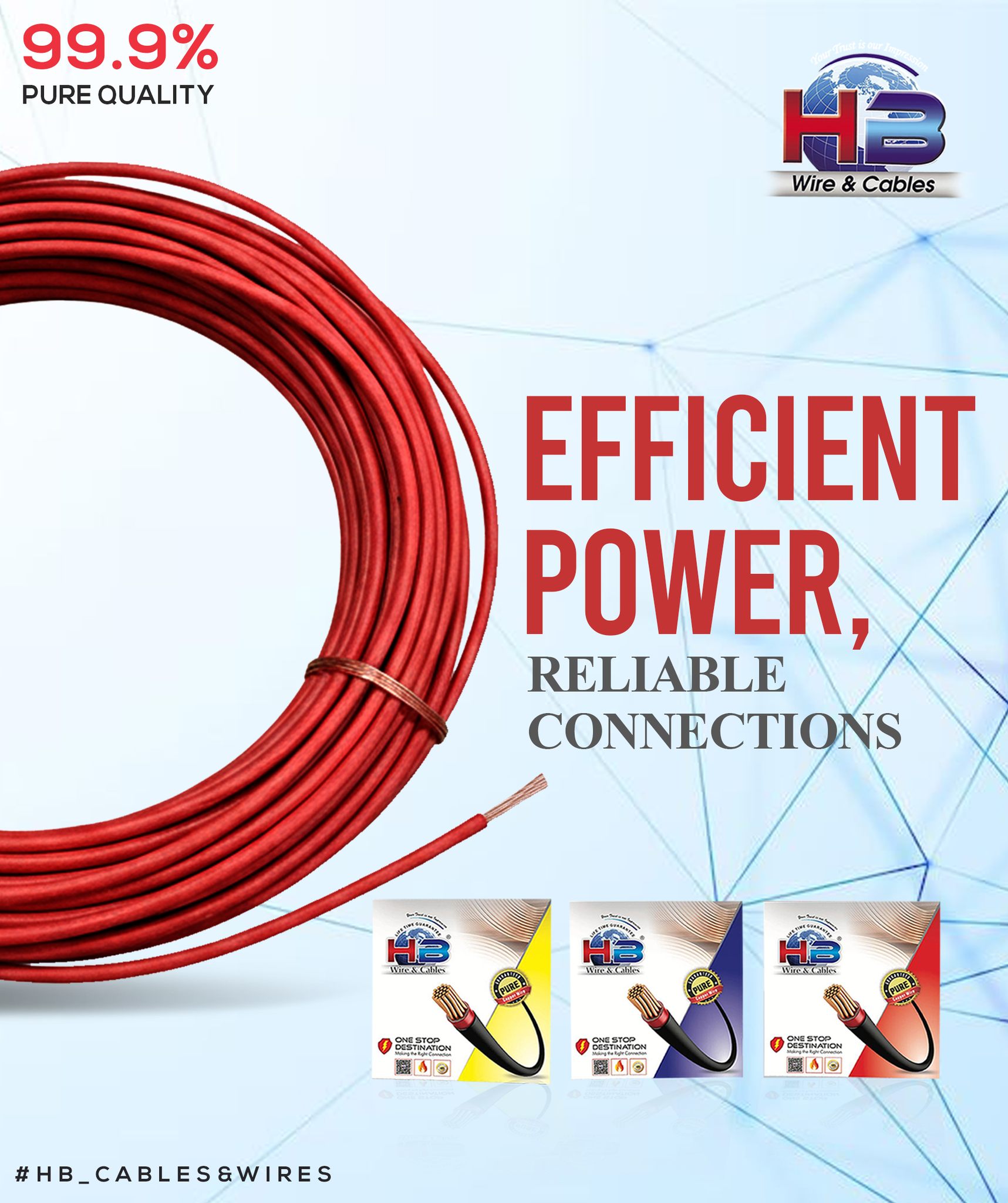 ⚡ Reliable Connections. Lasting... - HB WIRE & CABLES | Facebook