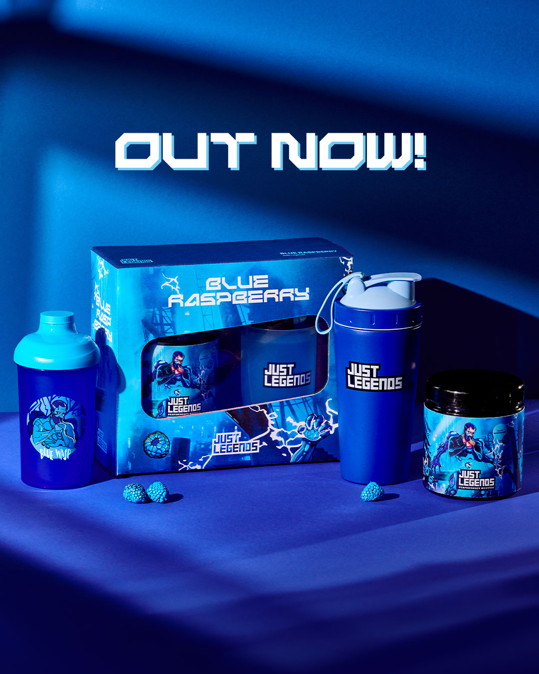 Just Legends - Unser neuer BLUE RASPBERRY BOOSTER ist da!... | Facebook