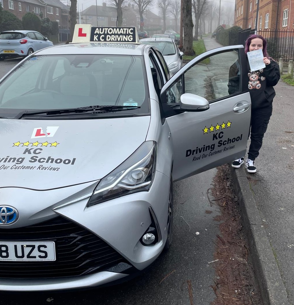 KC - Congratulations to Emily Darlison who passed her driving test on ...