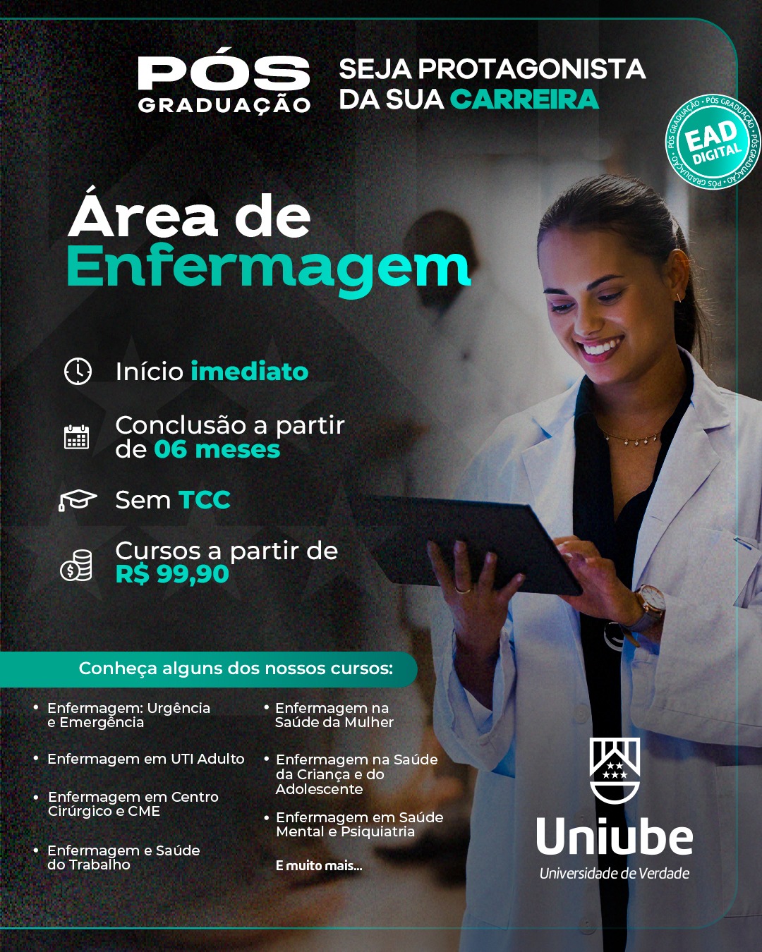 Polo - 🚨 Enfermagem é evolução! 🚨 Invista na sua carreira com uma Pós ...