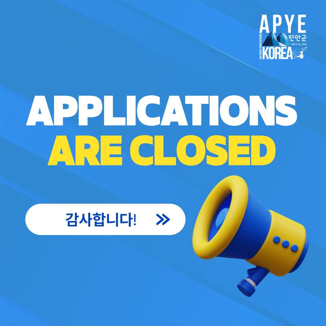 Applications for APYE Korea... - Asia Pacific Youth Exchange | Facebook