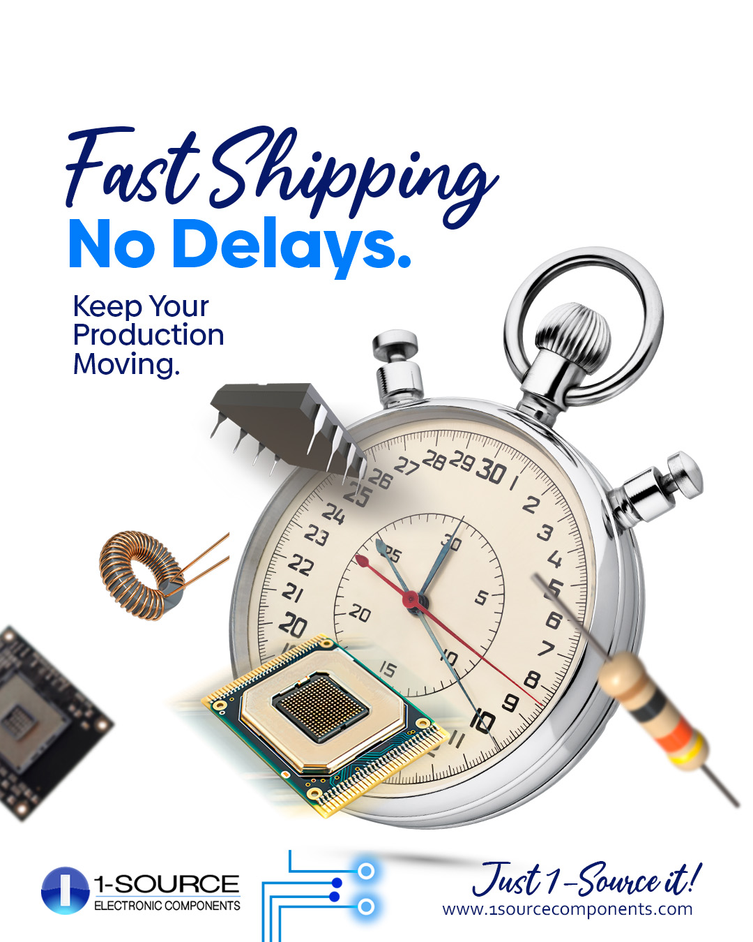1-Source Electronic Components | Monroe NC