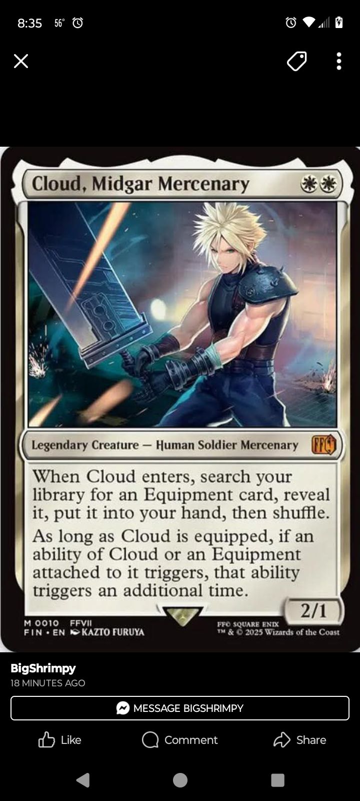 how many cards in mtg final fantasy set Magic: The Gathering The Gathering Magic: The GatheringFINAL FANTASY FIN