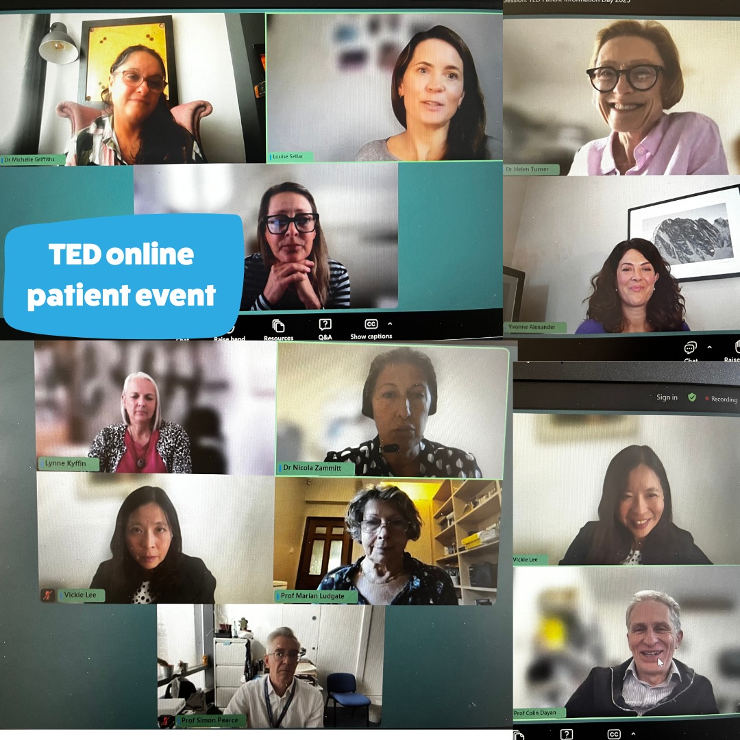 British - The recordings from our recent TED online patient event are ...