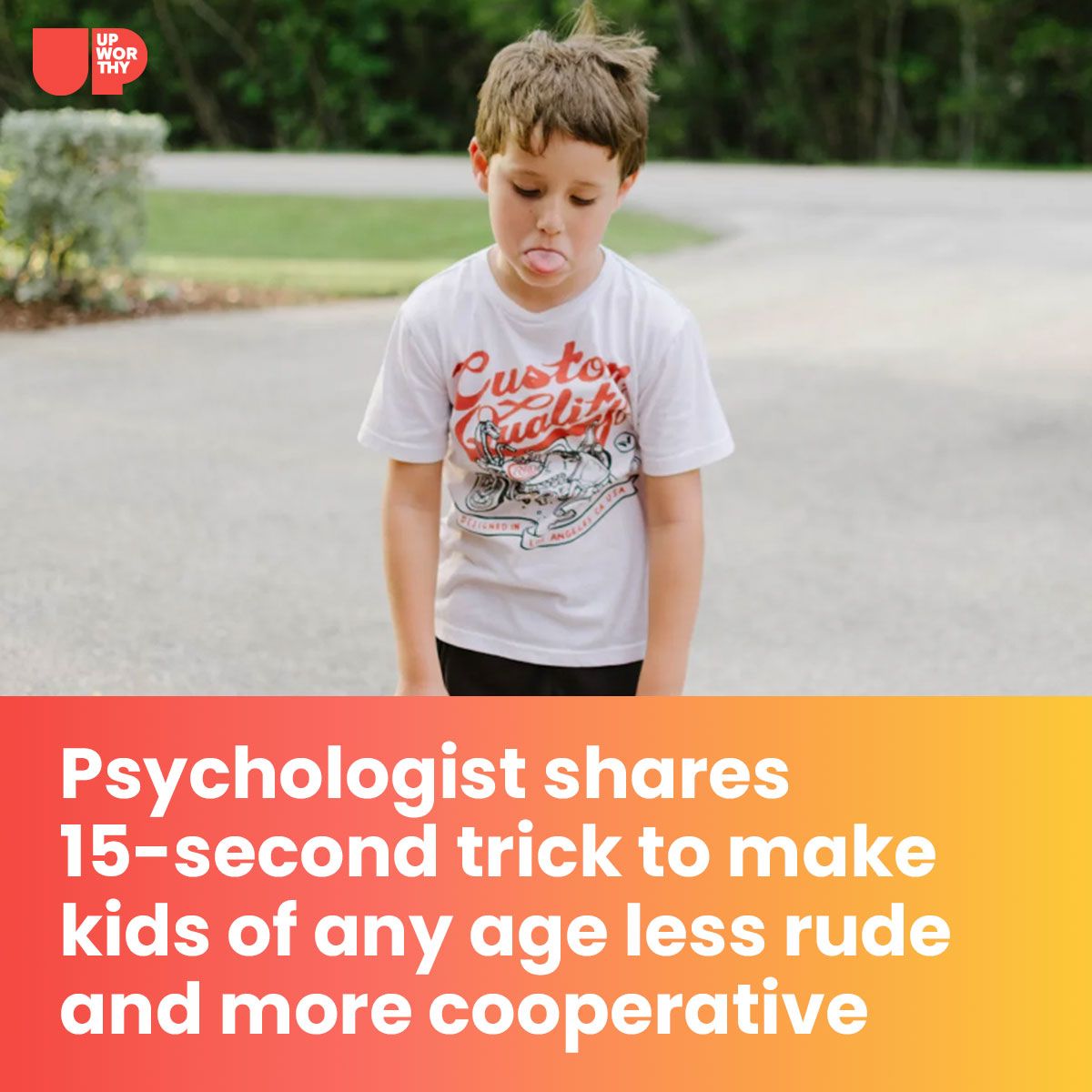 Upworthy - “Find your child today and ask them this... | Facebook