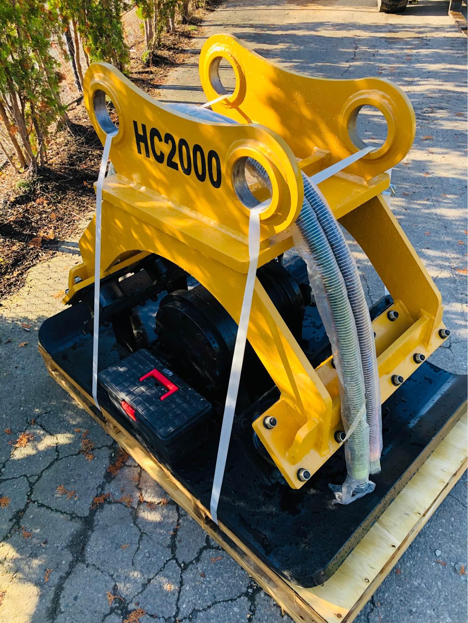 Brand New HC2000 Excavator Plate Compactor / Hoe Pac - Commercial ...