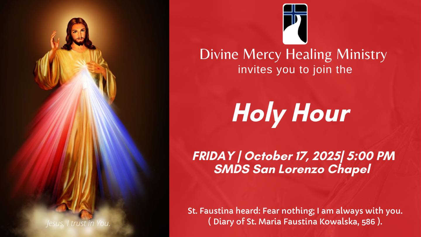 Sta. - Let’s take a pause and spend a moment with Jesus 💖 Join the ...