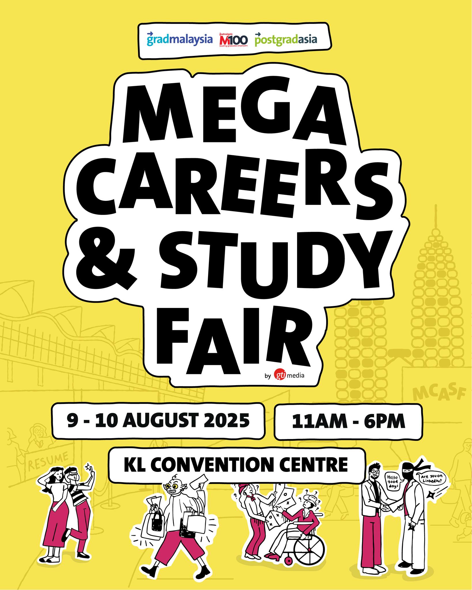 gradmalaysia - ️ MALAYSIA'S LONGEST RUNNING CAREERS AND STUDY FAIR IS ...