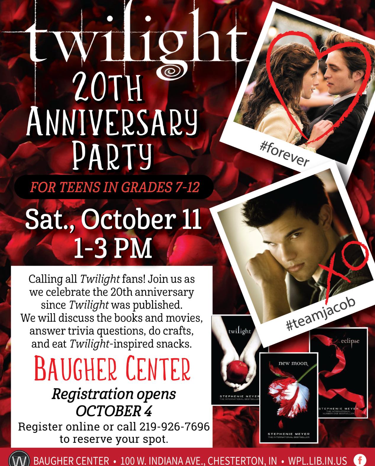 Town - TWILIGHT 20th ANNIVERSARY PARTY on Saturday Oct 11 at the ...