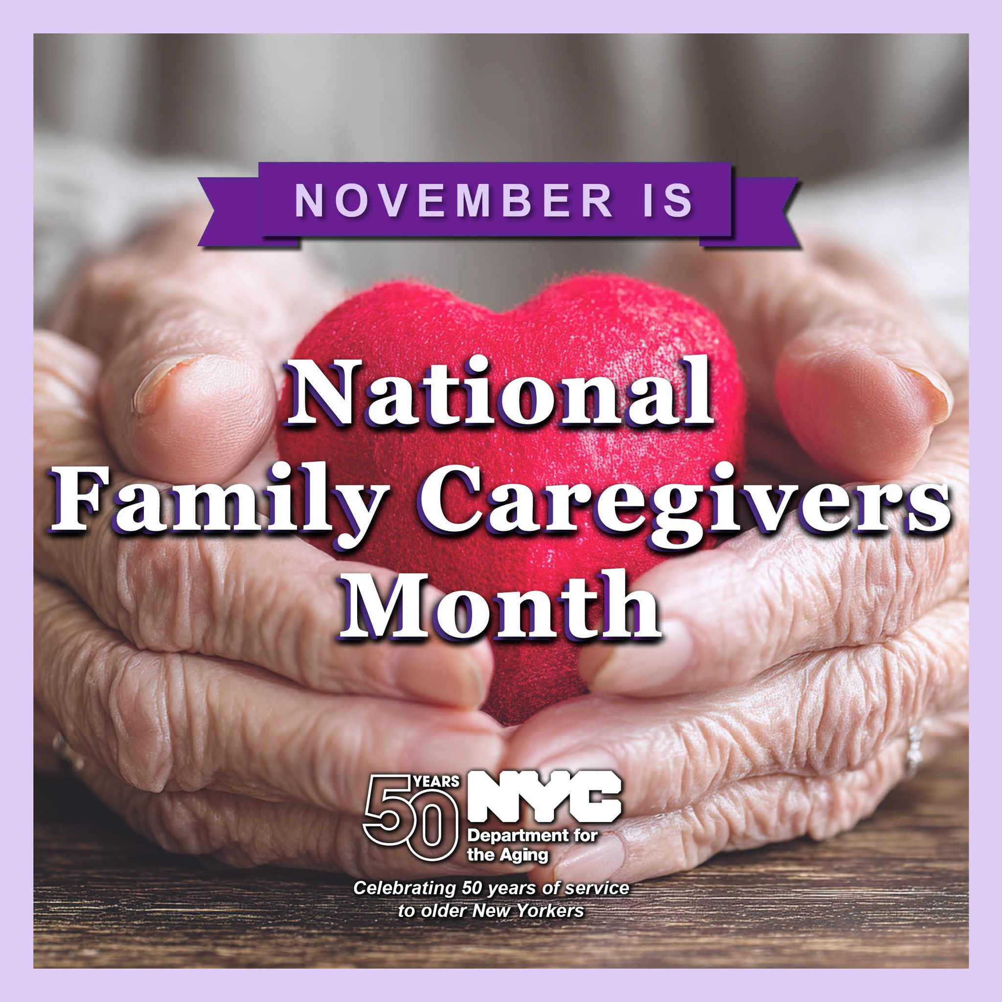 NYC - It’s National Family Caregivers Month — a time to honor the ...