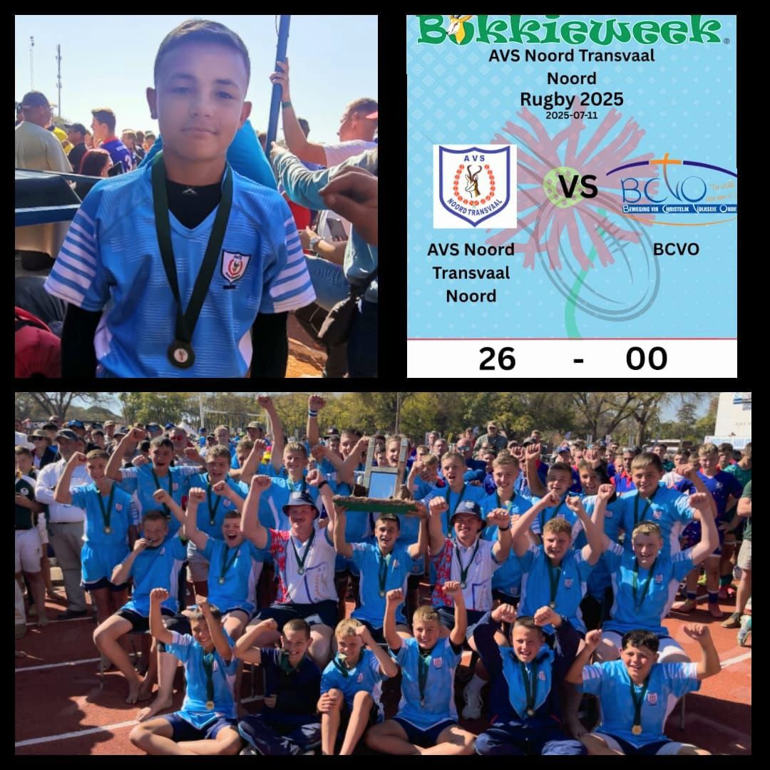 Laerskool - 🌹AVS Rugby🌹 Baie geluk Divan vd Berg wat deel was van die ...