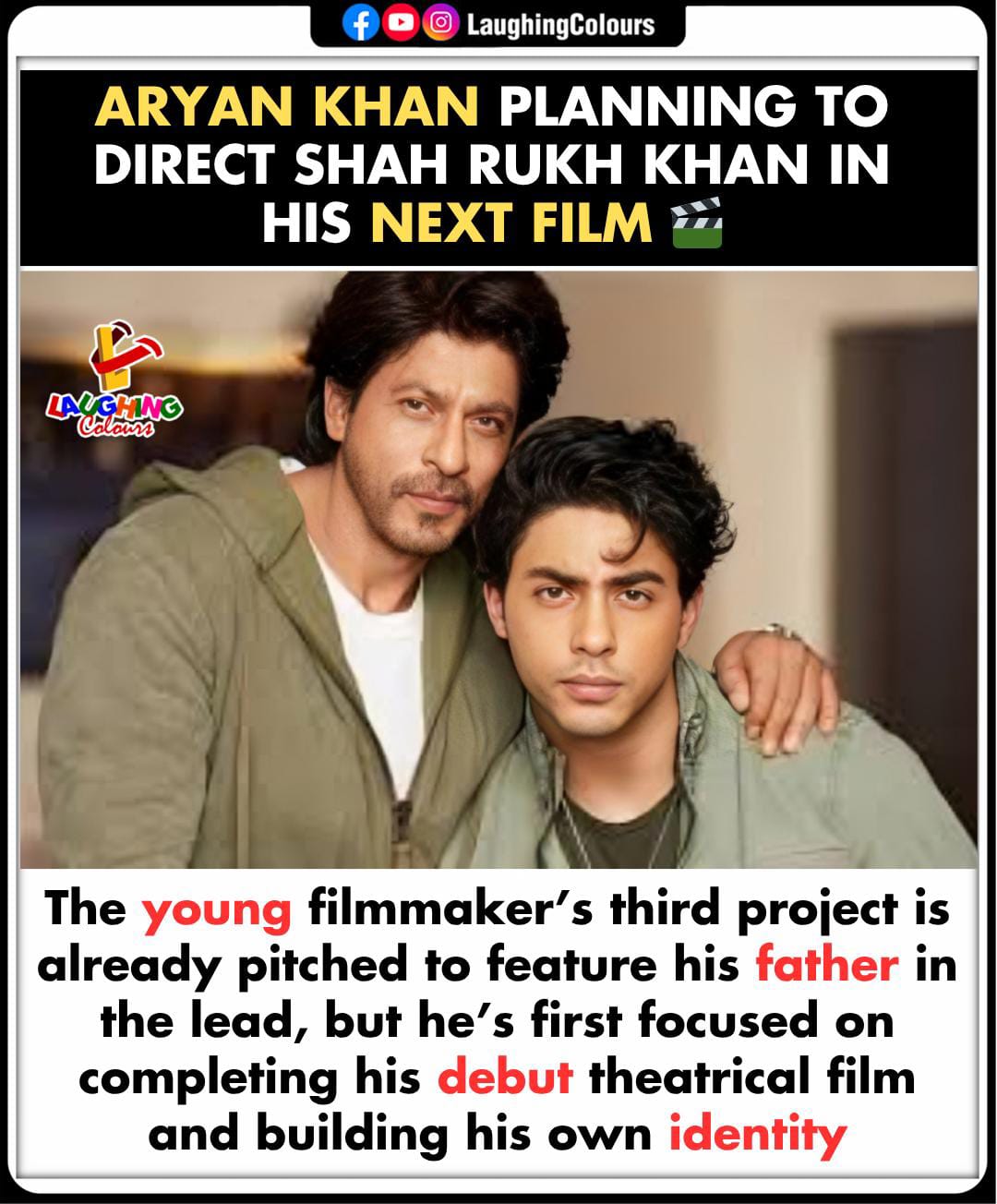 laughing-son-directs-the-superstar-aryankhan-shahrukhkhan