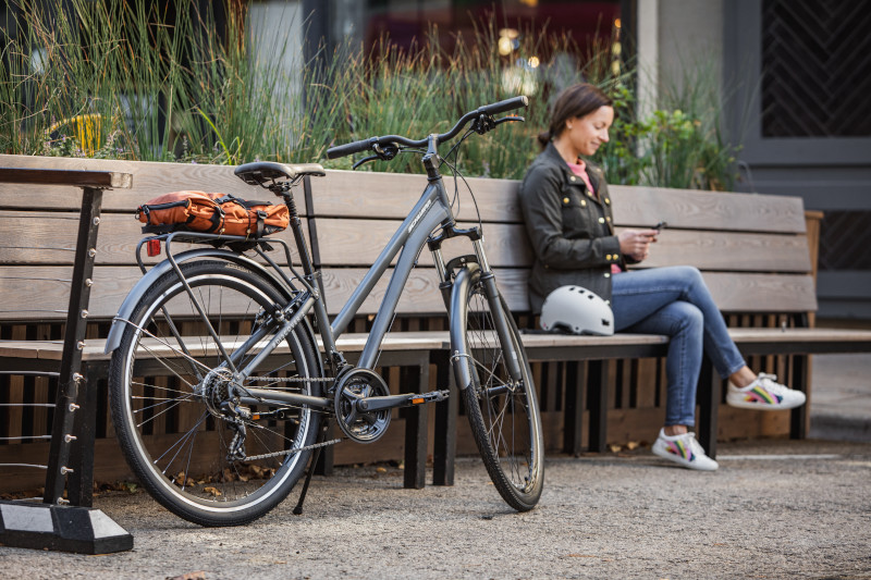 Discover the Schwinn Regent hybrid electric bike: comfy, versatile 