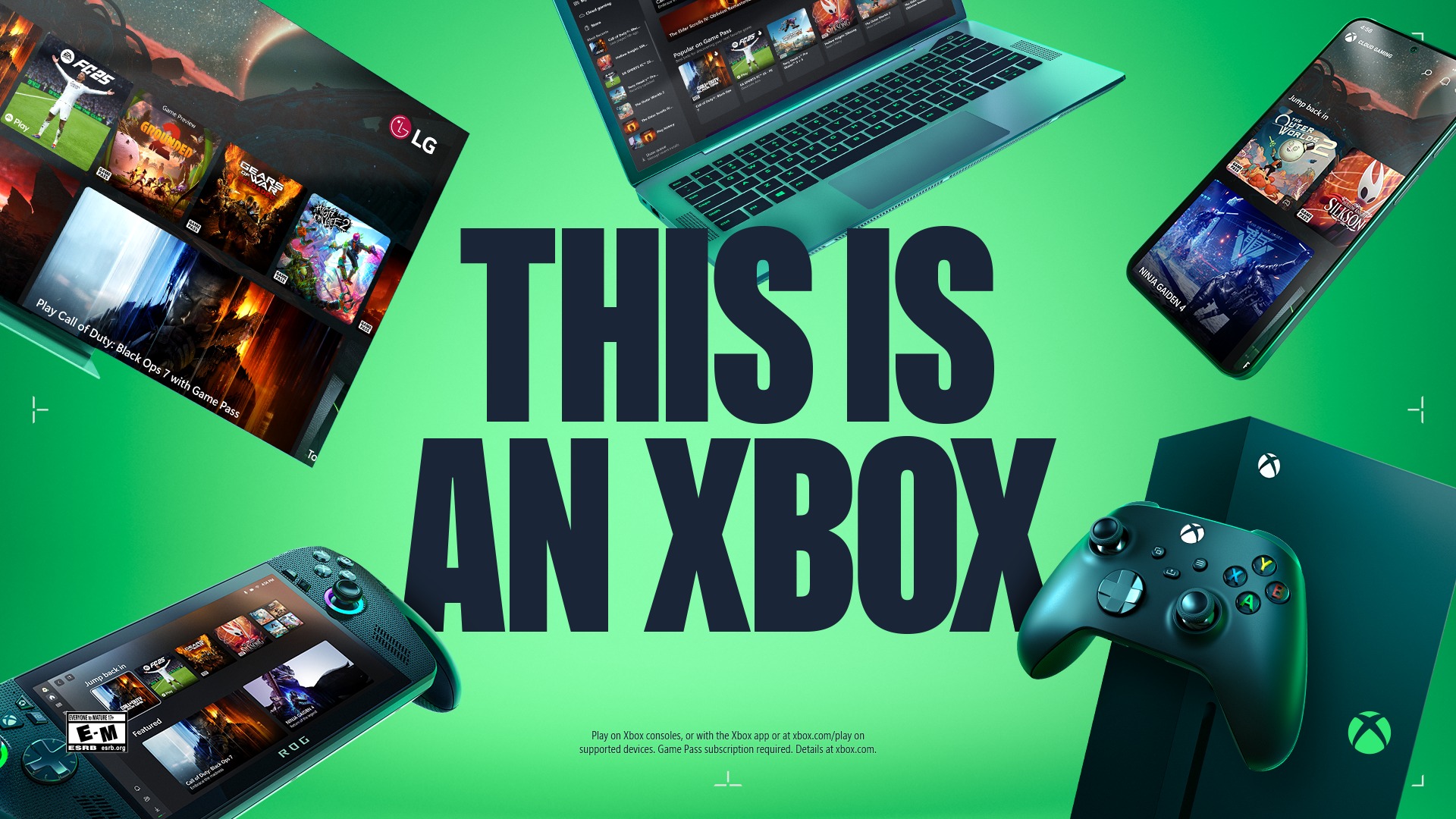 Xbox - If you’re reading this, you’re reading this on an Xbox. There’s ...