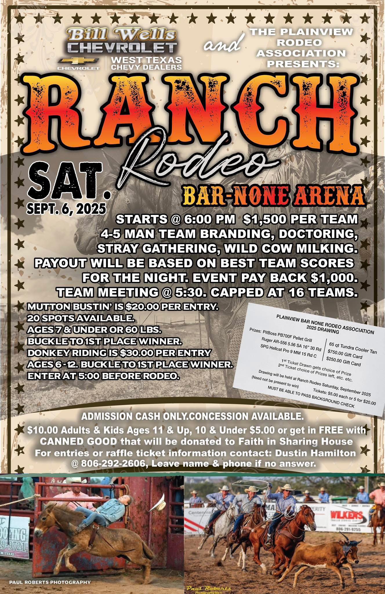 Bar-None Rodeo | Plainview TX