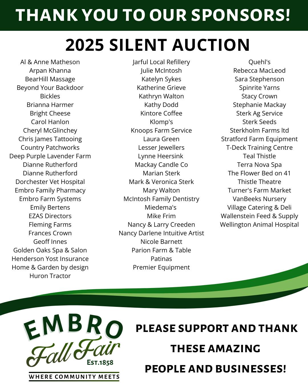 EZAS & Embro Fair added a new photo. - EZAS & Embro Fair