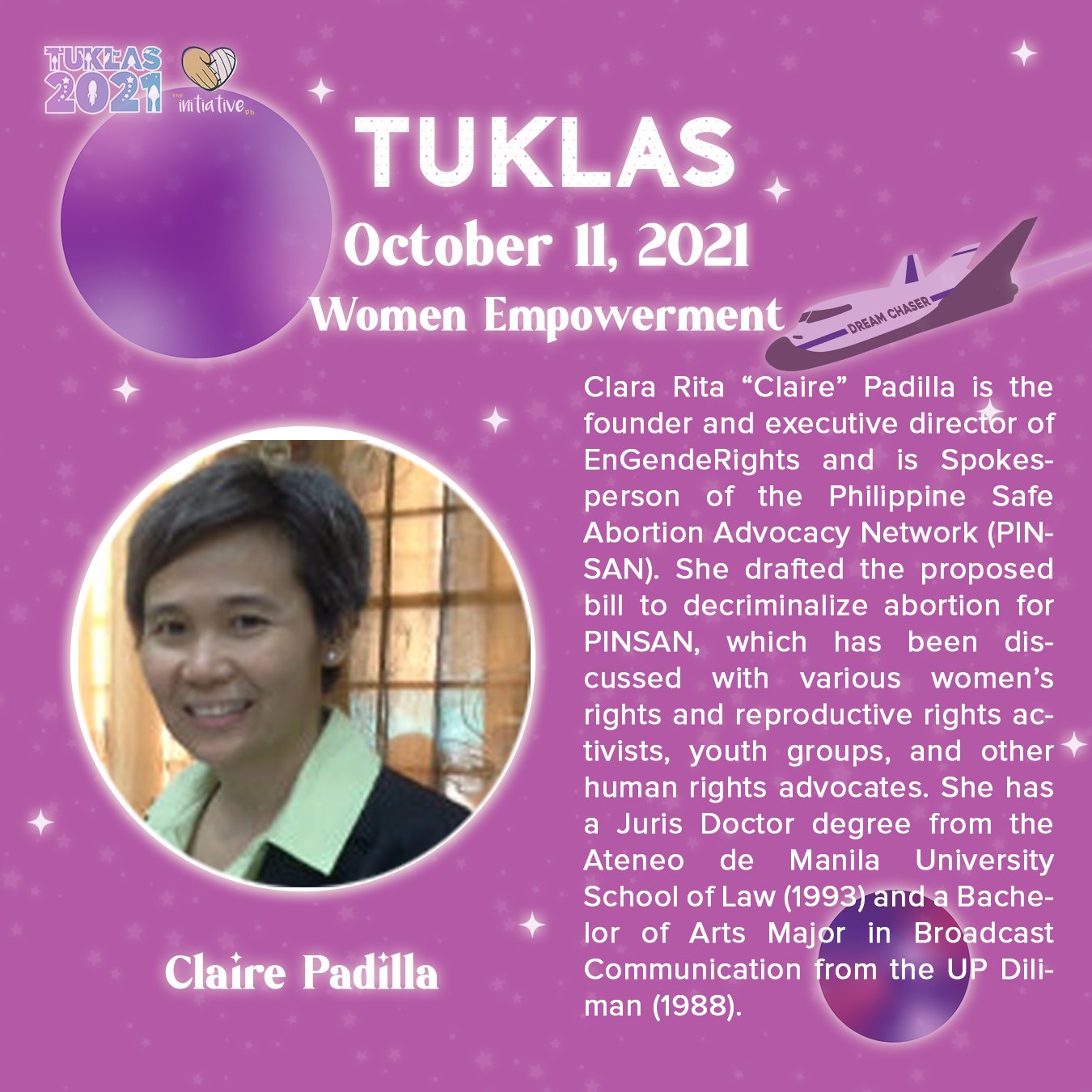 TUKLAS 2021 - Meet our speakers for our Career Talk on... | Facebook