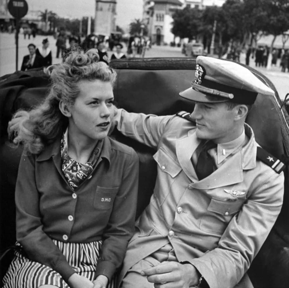 Wartime couple photographed for... - The Forgotten Splendour