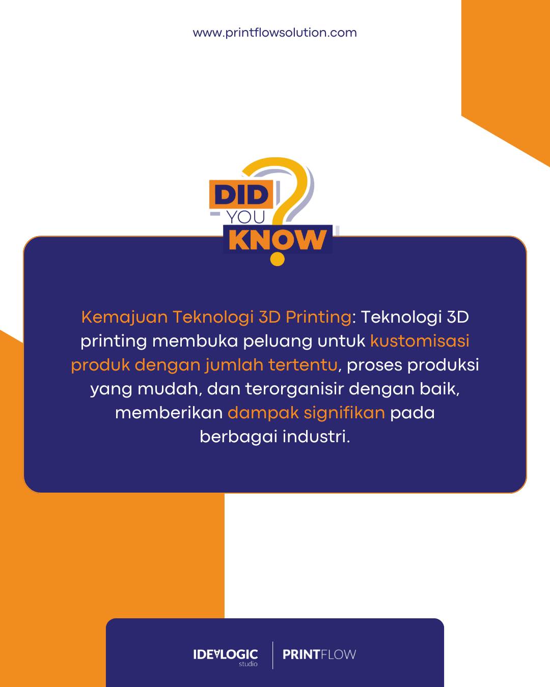 Printflow - Kemajuan Teknologi 3D Printing: Teknologi 3D printing ...