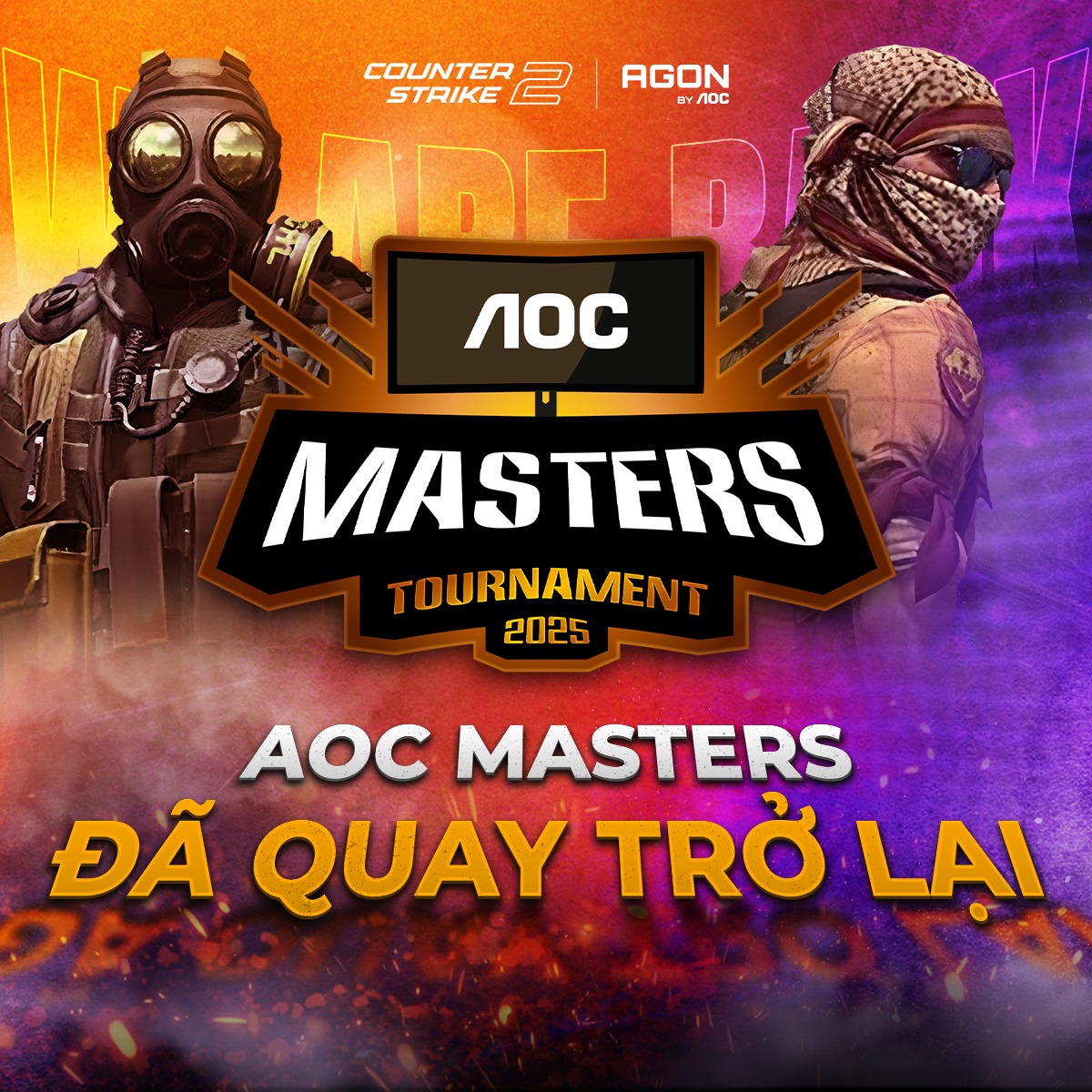 AGON by AOC - 🏆 AOC MASTER 2025 ĐÃ QUAY TRỞ LẠI VỚI TỔNG... | Facebook