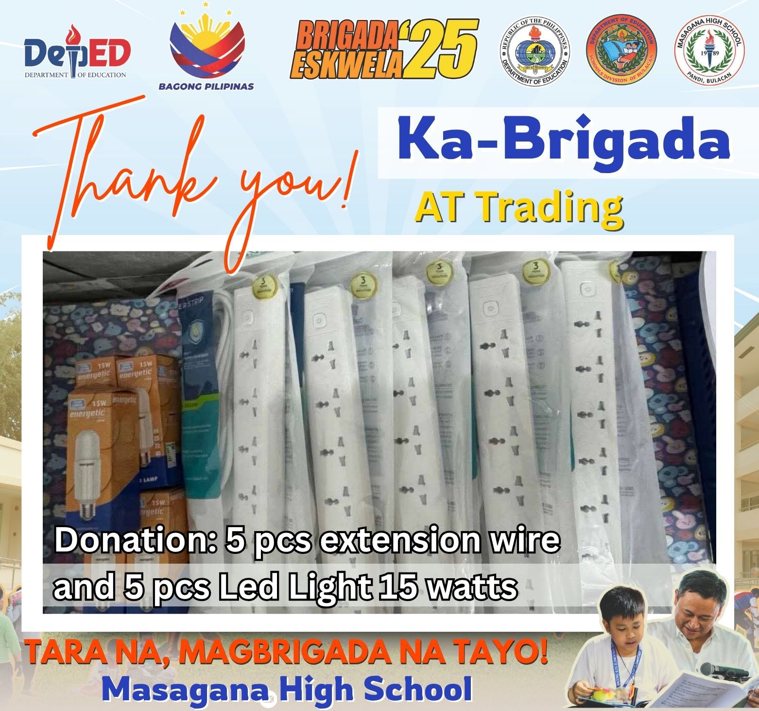DepEd - 🚨 BRIGADA ESKWELA UPDATE 🚨 Maraming salamat Ka-Brigada! Brigada ...