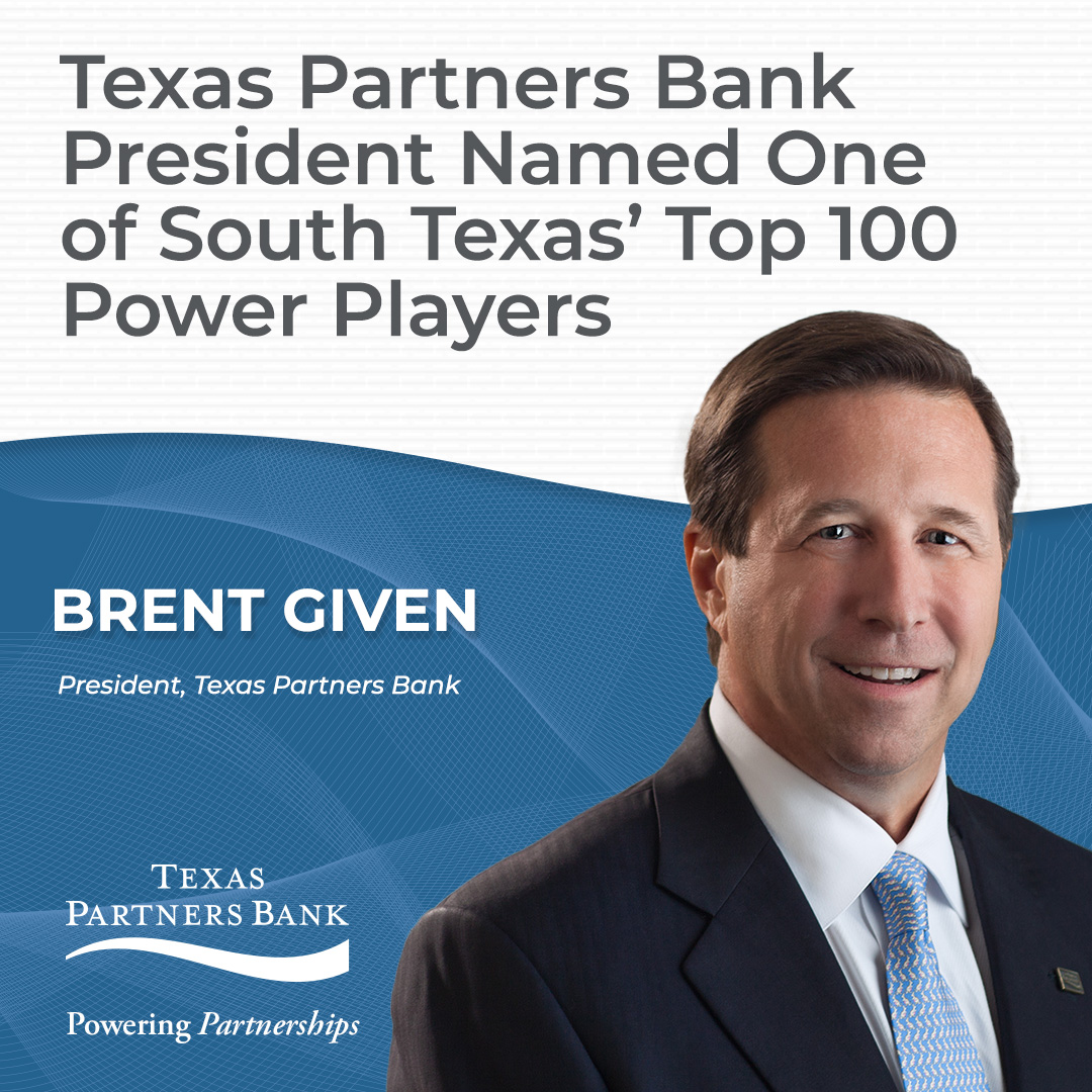 Texas - Please join us in congratulating our President, Brent Given ...