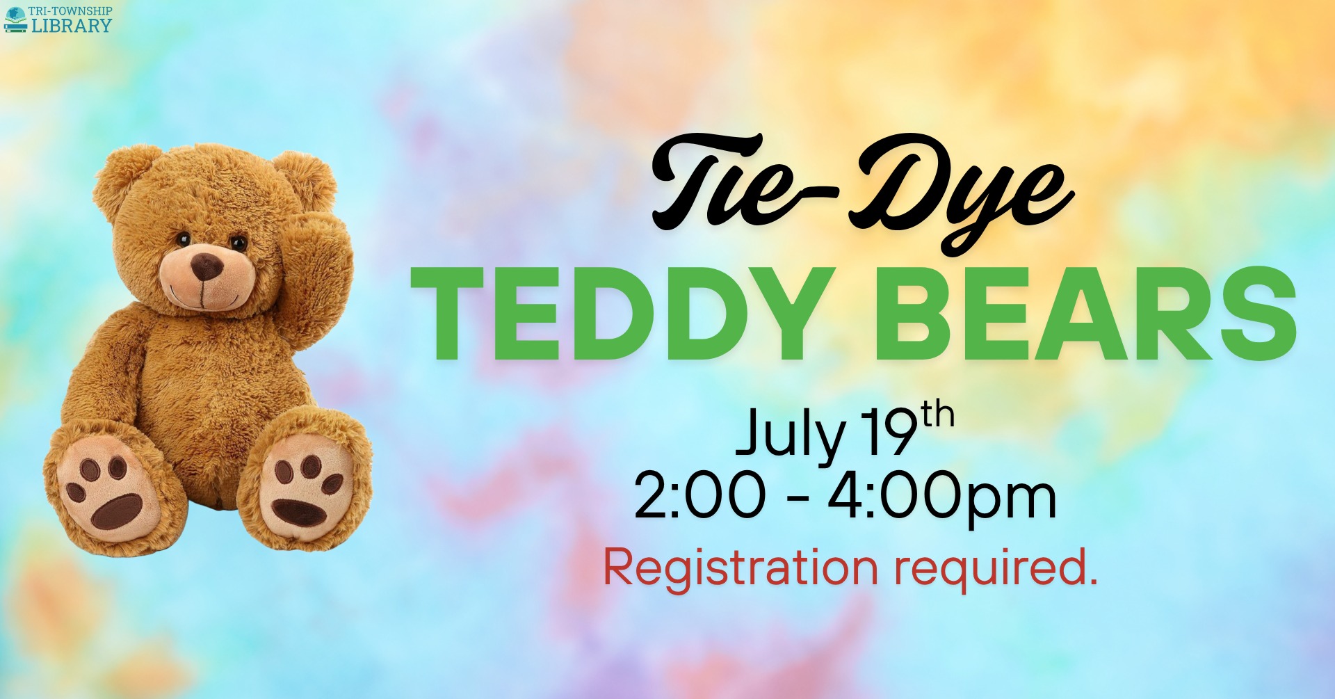 Tie-Dye Teddy Bears