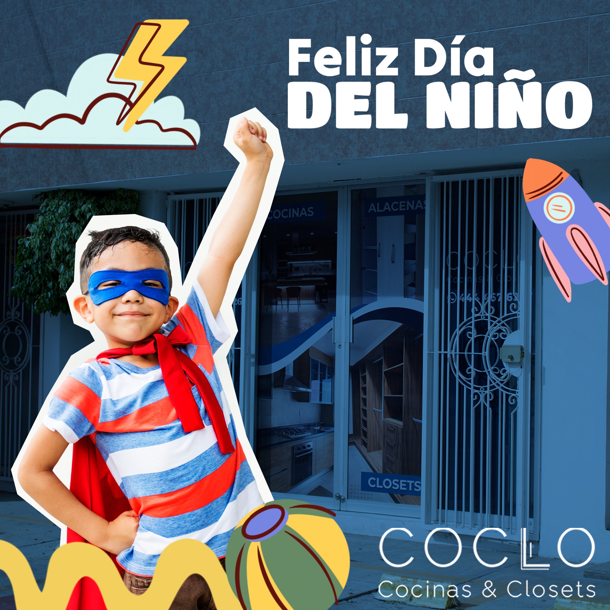 🎉👧👦 ¡Feliz Día del Niño! 👦👧🎉... - COCLO Cocinas & Closets | Facebook