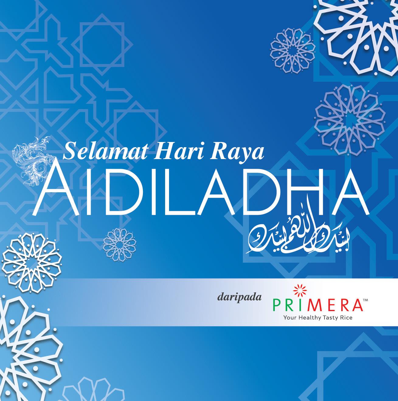 Primera Rice - Selamat Hari Raya Aidiladha kepada seluruh...