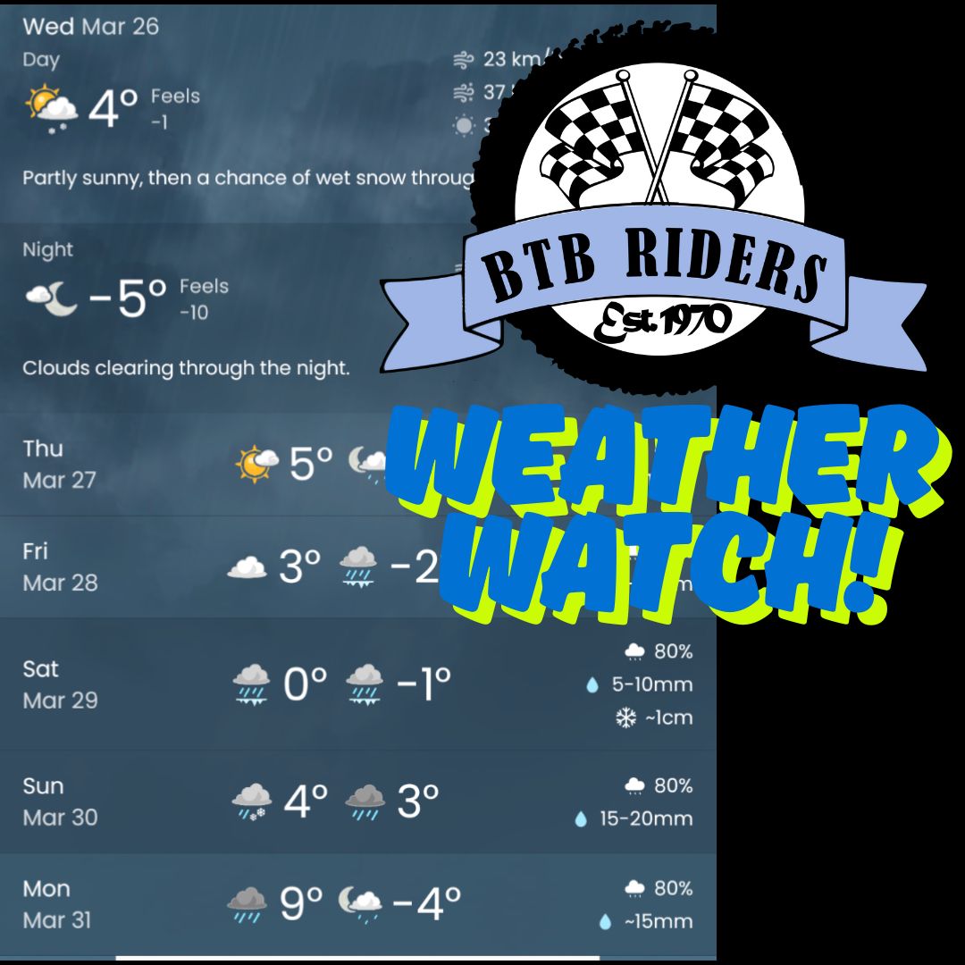 BTB - 🌧️ *BREAKING NEWS:* BTB Riders HQ has officially entered its ...