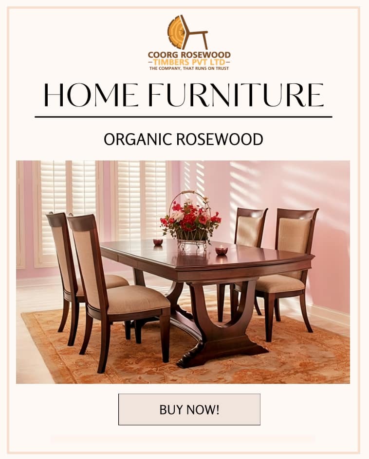 Coorg - Where craftsmanship meets comfort. 🛋️ Elevate your space with ...