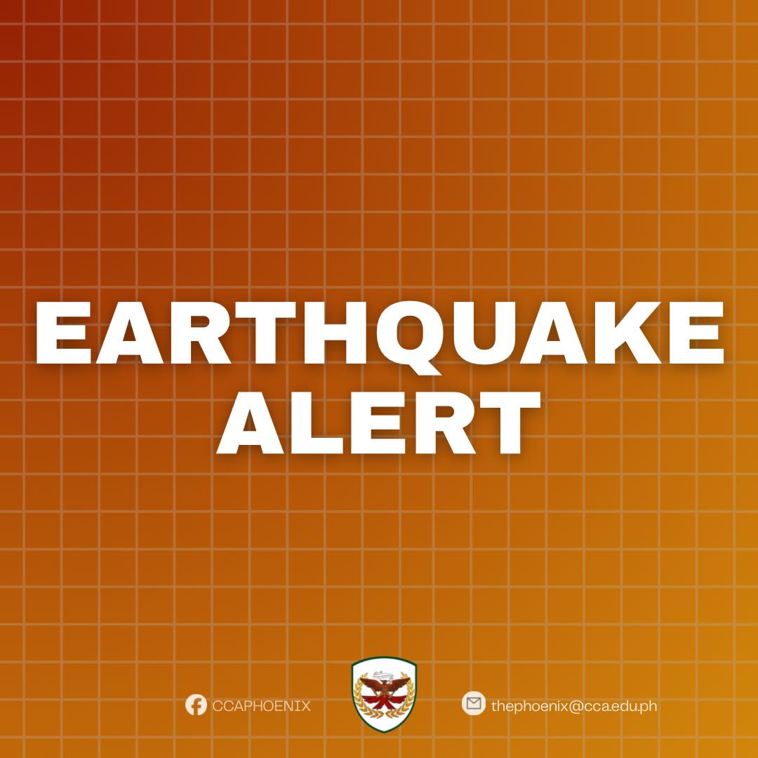 𝗘𝗔𝗥𝗧𝗛𝗤𝗨𝗔𝗞𝗘 𝗔𝗟𝗘𝗥𝗧 | A magnitude 5.0... - The Phoenix - CCA | Facebook