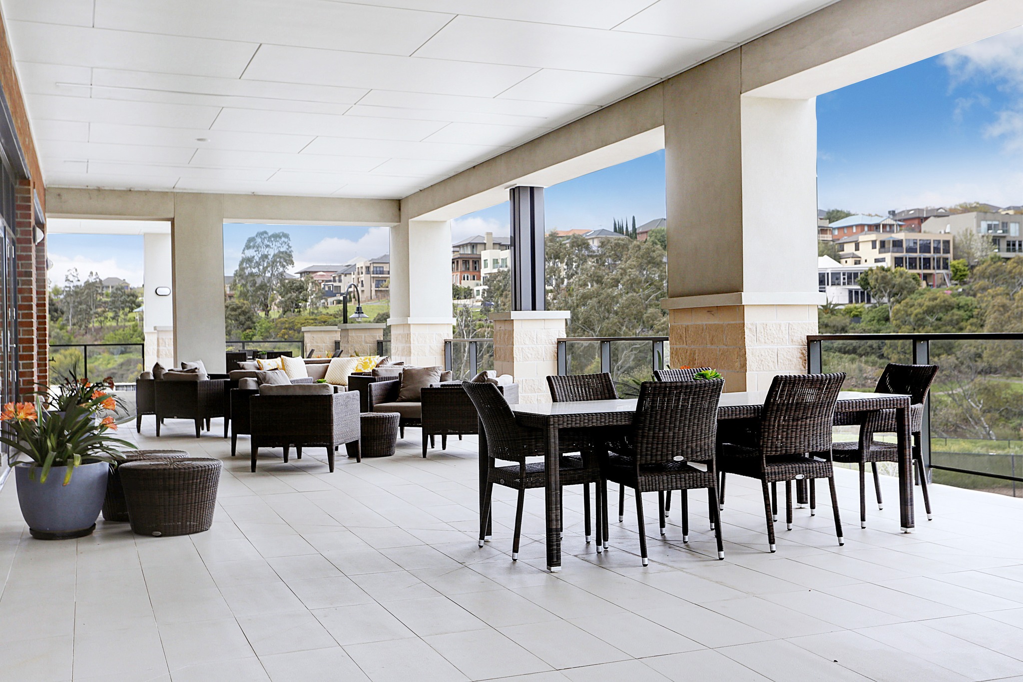 The panoramic views of... - Rivervue Retirement Village