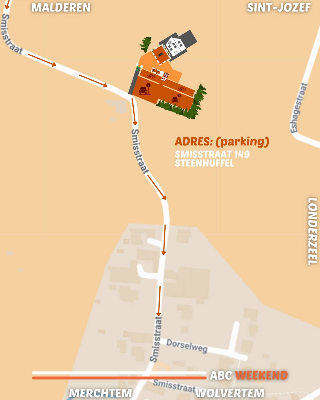 ABC Weekend - 🚗🚲 PARKING INFO – ABC WEEKEND 🚲🚗 👉 Vrijdag... | Facebook