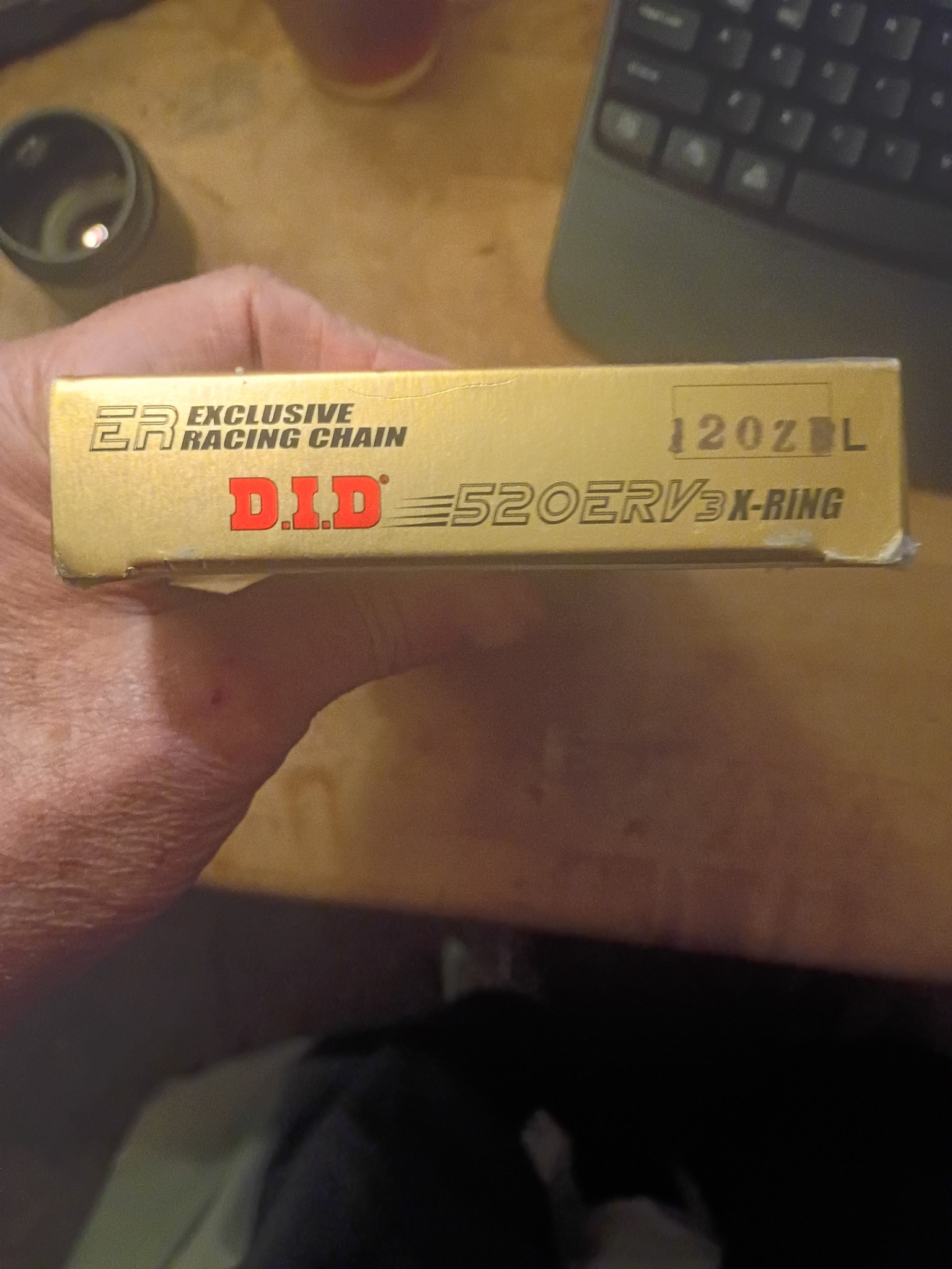 Is D.I.D 520ERV3 120-link chain sellable?