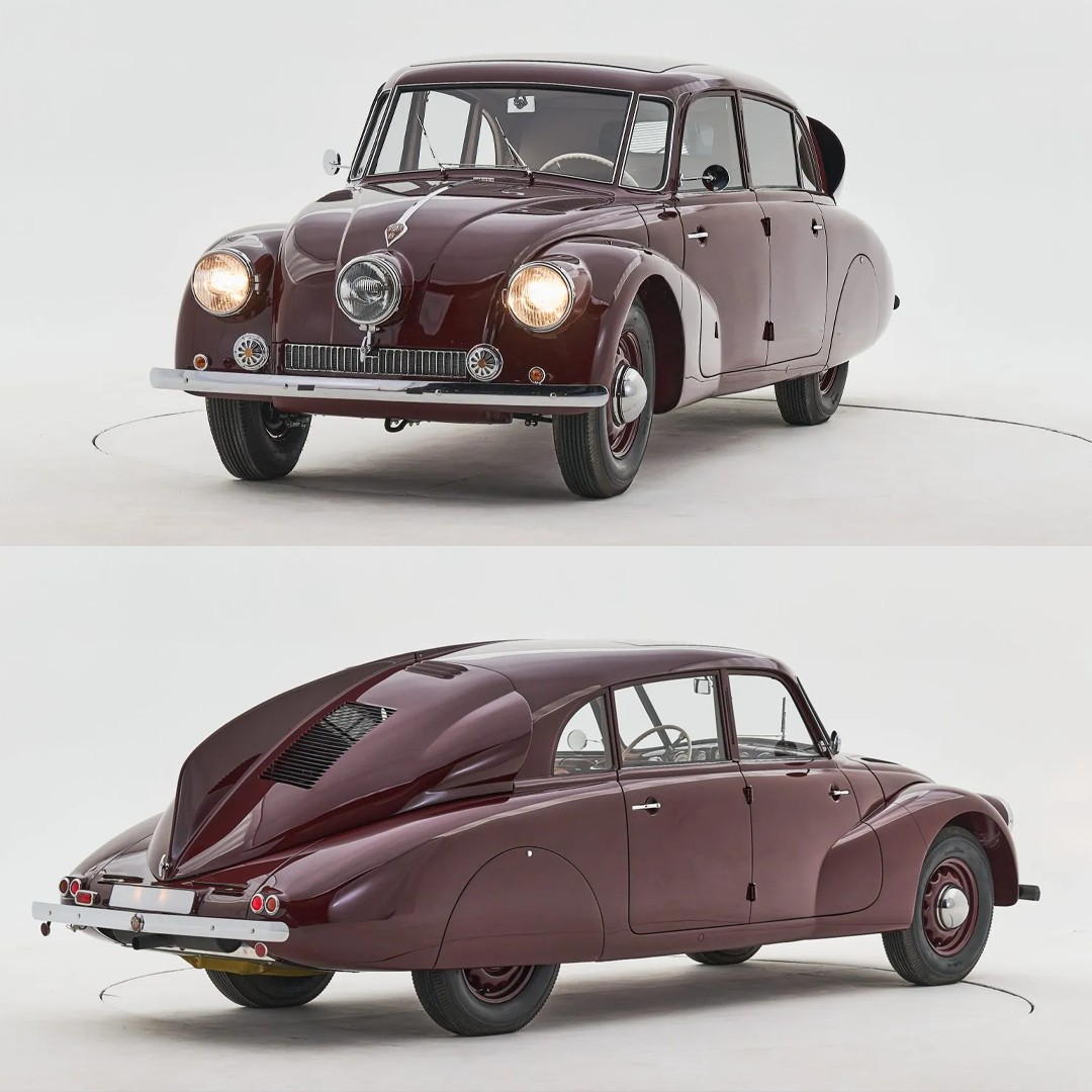 Bring - This 1941 Tatra T87 is powered by a rear-mounted 3.0L air ...