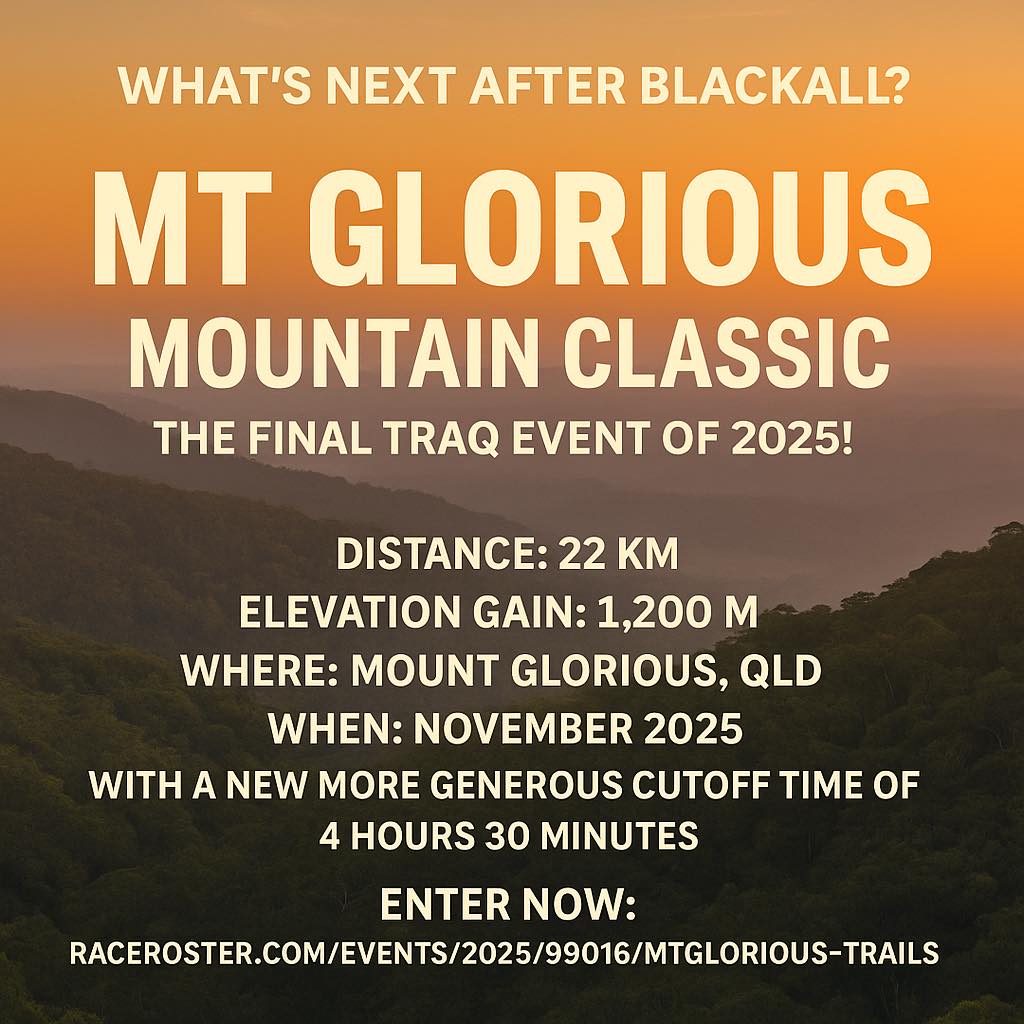 TRAQ - 🏔️ What’s Next After Blackall? With the huge Blackall 100 now ...