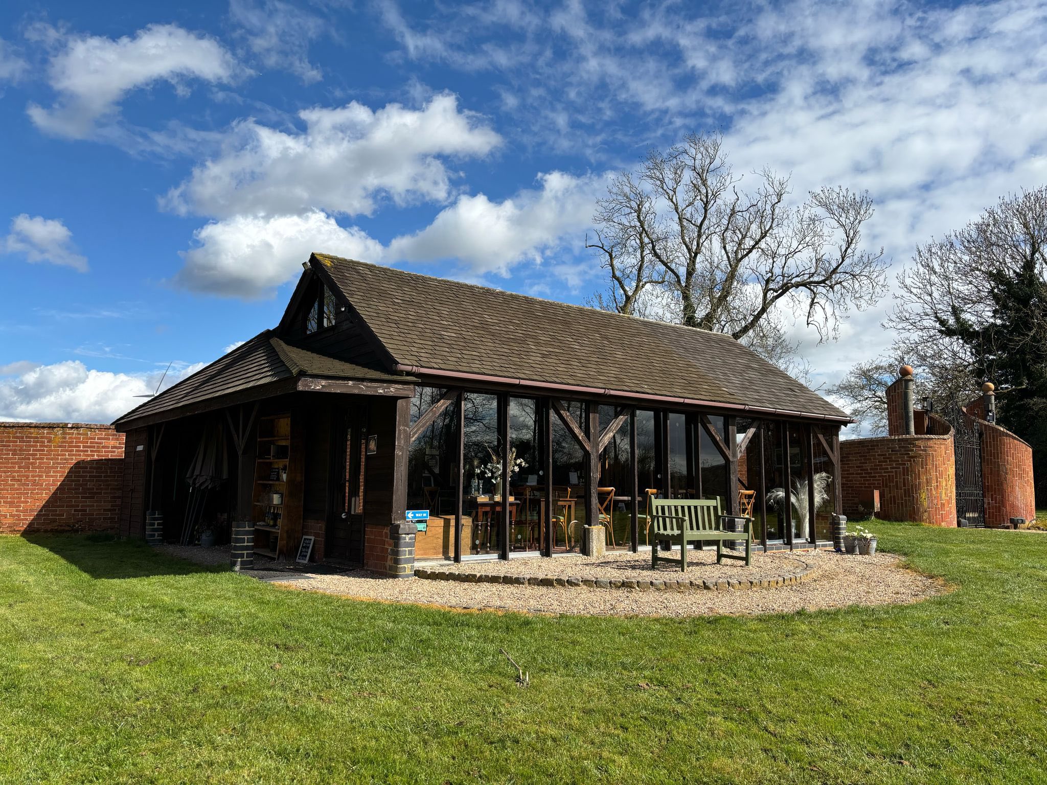 The Polo Pavilion Tea room... - The Polo Pavilion Tea room