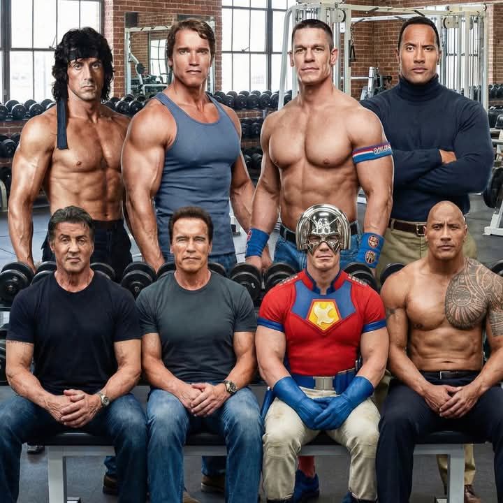 Alrshedy - Decades of discipline. The ultimate gym squad through the ...