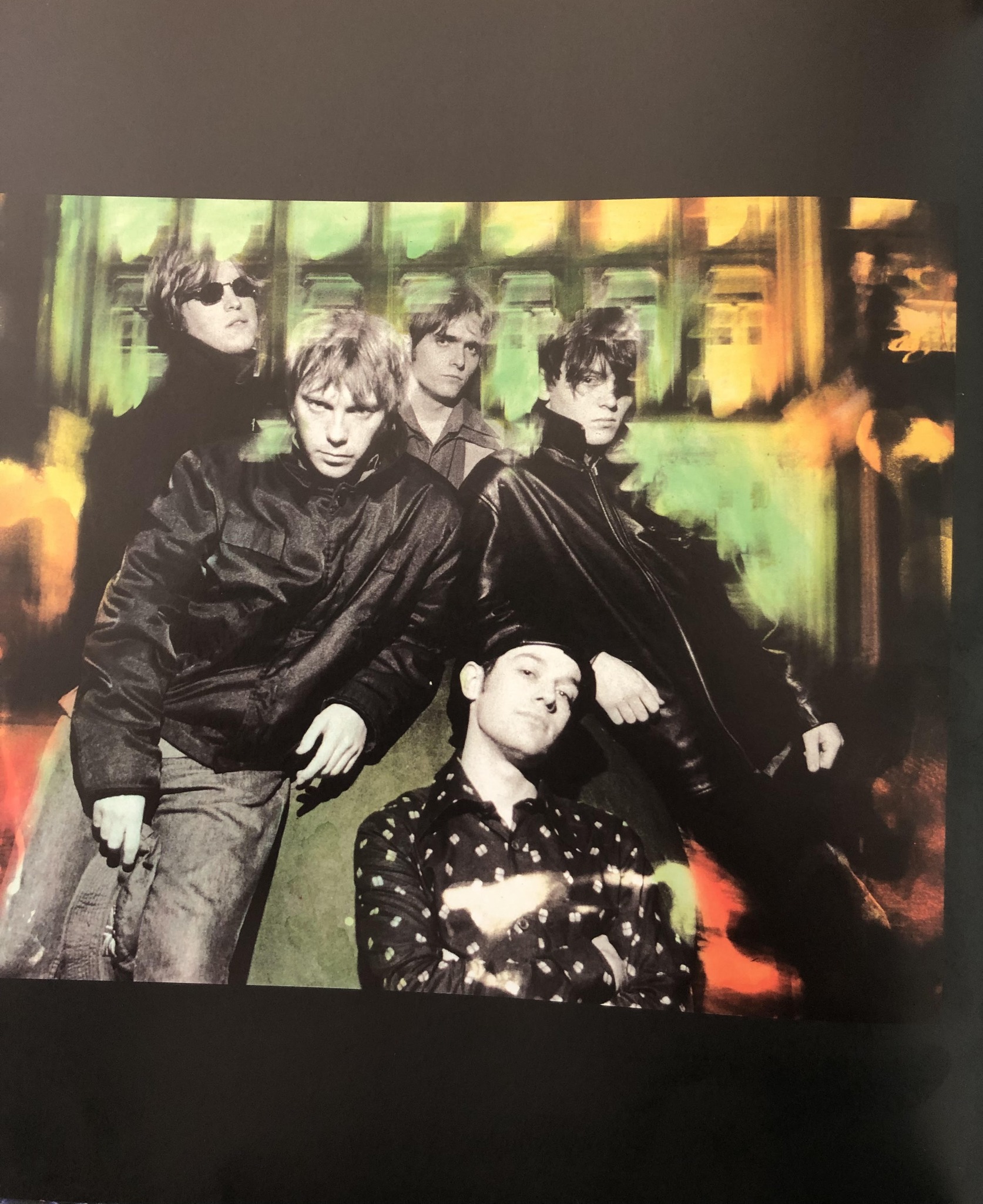A very early Mansun picture taken from the 72 page hardback book 