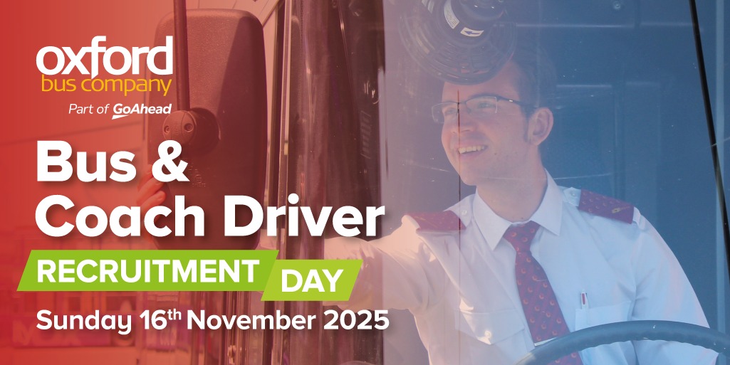 Oxford - Join us for our Bus Driver Recruitment Day! 🚍 📅 Date: Sunday ...