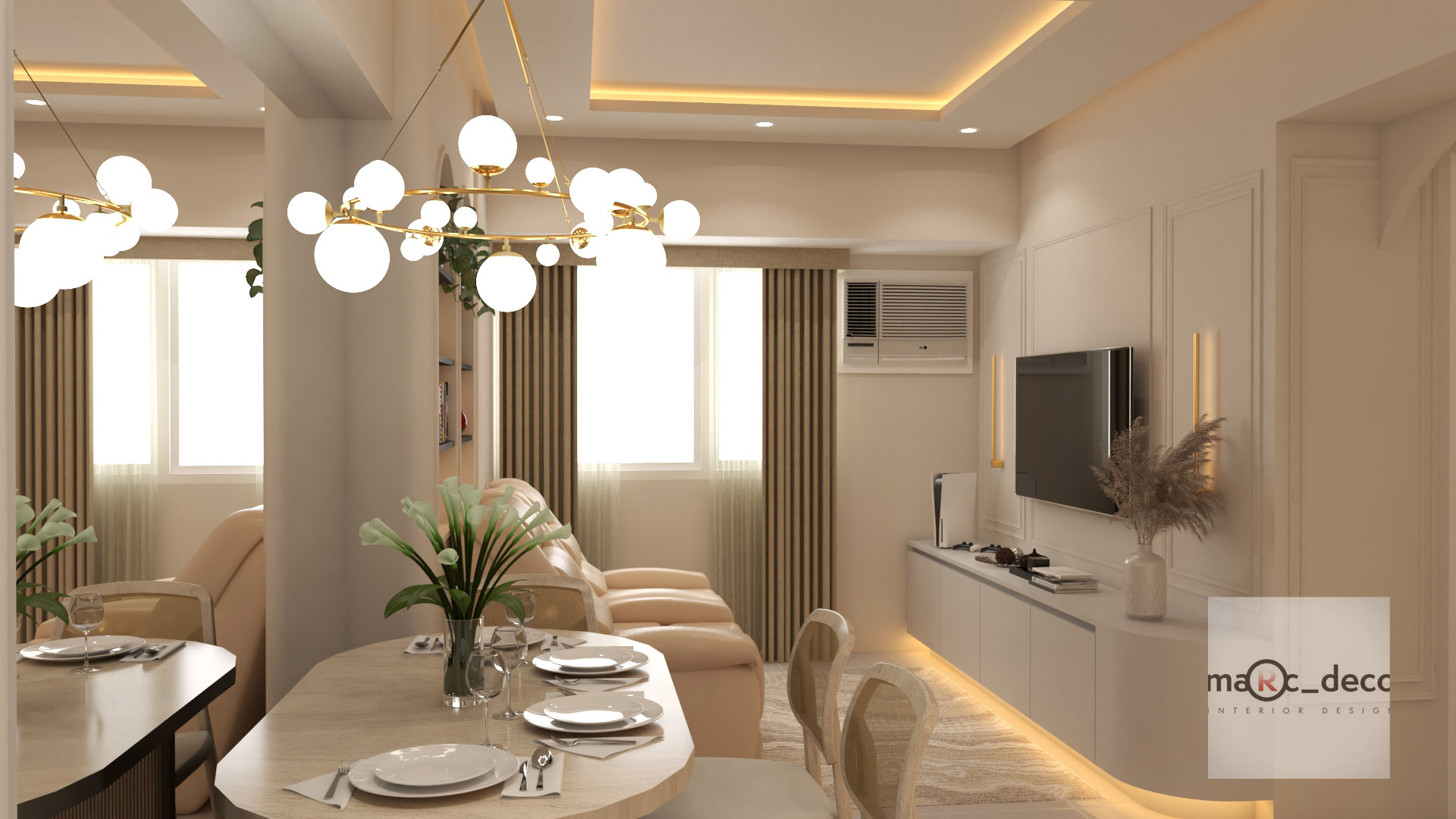 Marc Deco - Proposed Interior Design of 50 sqm 2 bedrooms... | Facebook