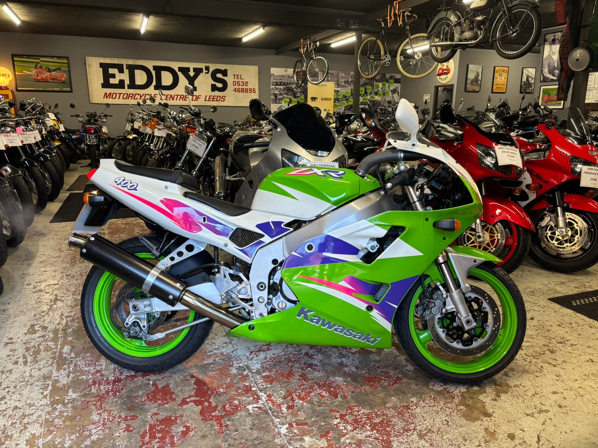 KAWASAKI ZXR 400 FOR SALE ‼️ Just like she's left the factory