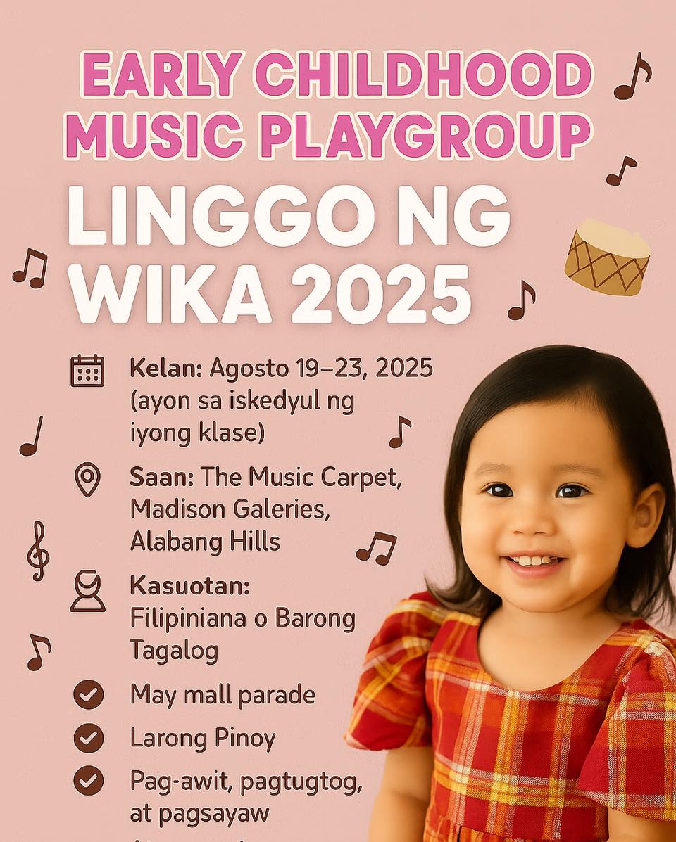 📌 Para sa mga batang kabilang sa EARLY... - The Music Carpet | Facebook
