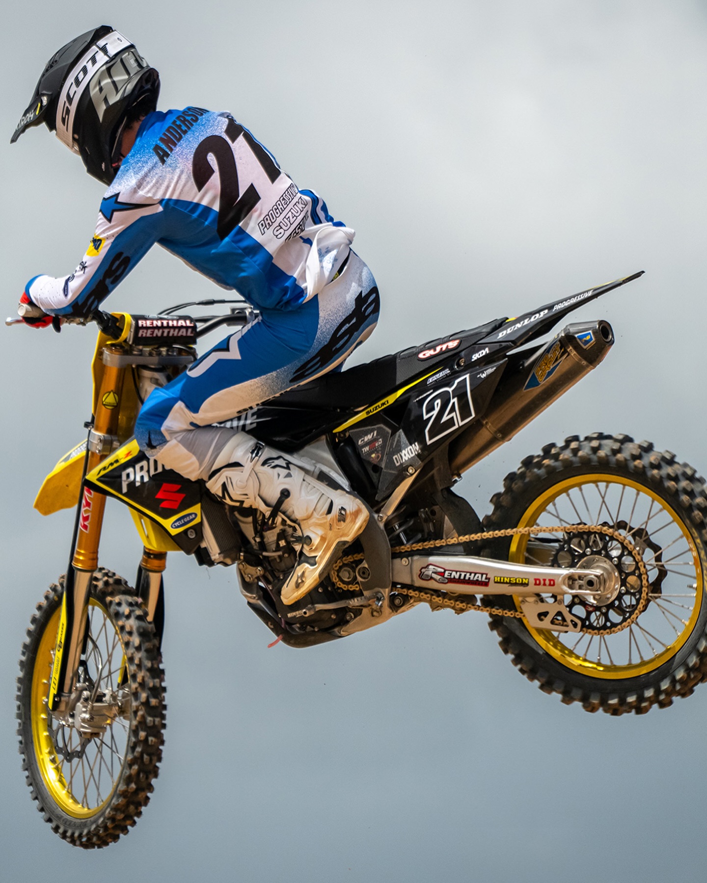Jason Anderson last raced a yellow bike in 2013, and he's back