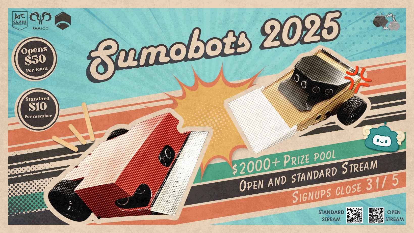 Robotics - 🫨 SUMOBOTS IS BACK! 🫨 The UNSW Sumobots Competition ...