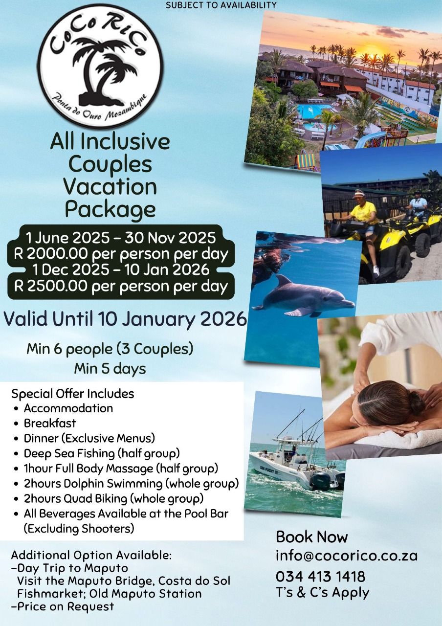 Coco Rico Resort | Maputo