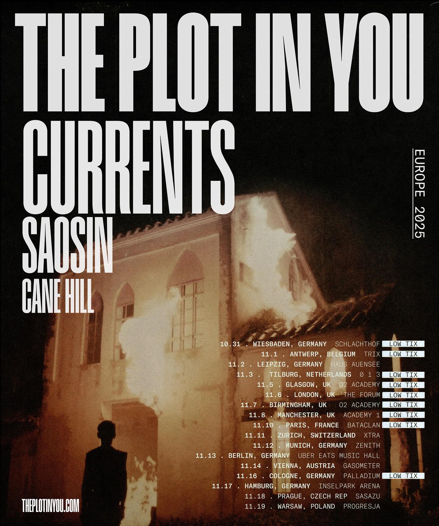 THE PLOT IN YOU - Tickets for our 2025 UK/EU tour are... | Facebook
