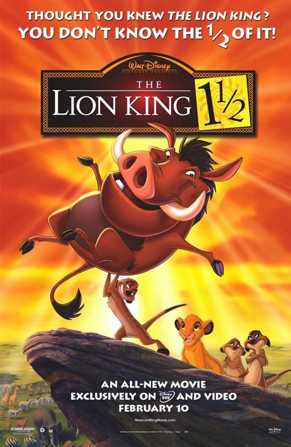 Nostalgic - Happy 22nd Anniversary To The Lion King 1½ That Was First ...